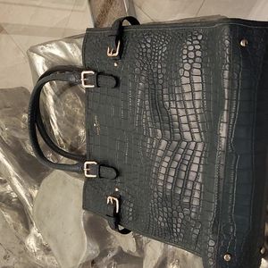Kate Spade Leather Hunter Green Bag